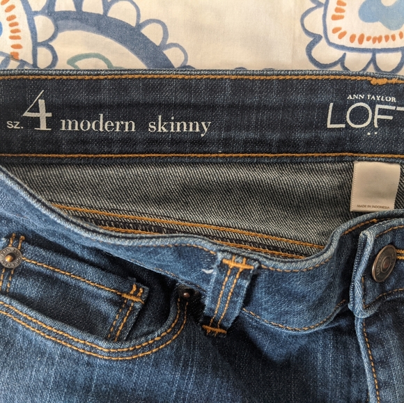 LOFT modern skinny jeans - Picture 5 of 5